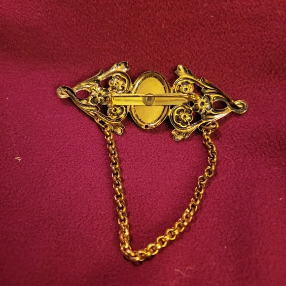 Victorian filigree brooch - Picture 2 of 2